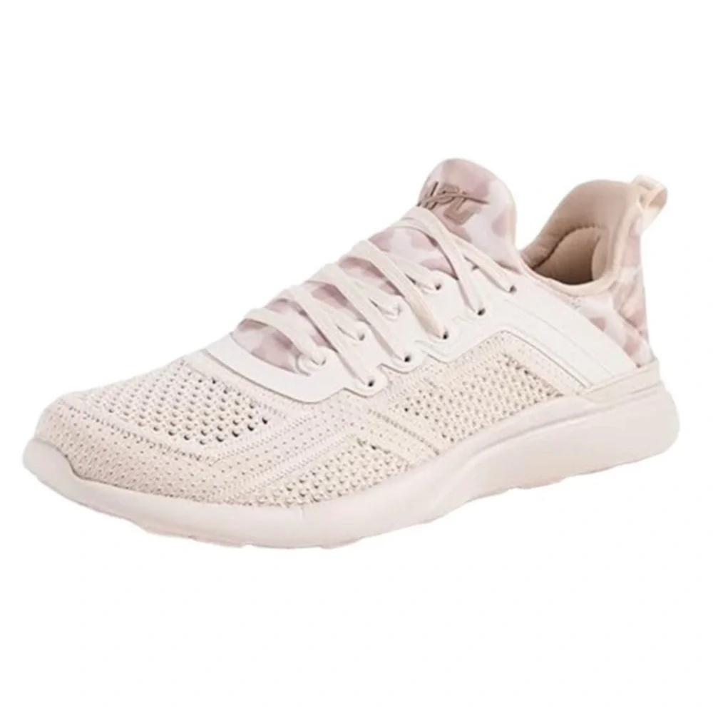 APL Women's Techloom Breeze Sneaker Beach,Almond,Leopard Women’s Size